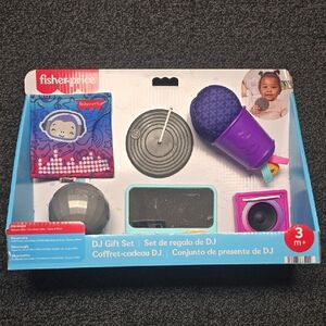 Fisher-Price DJ Gift Set - Purple, Blue, Gray